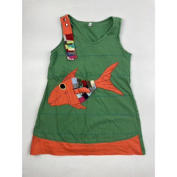 2 Lot Girl's 4 Gymboree/Unbranded Sleeveless Dresses - Picture 2 of 6